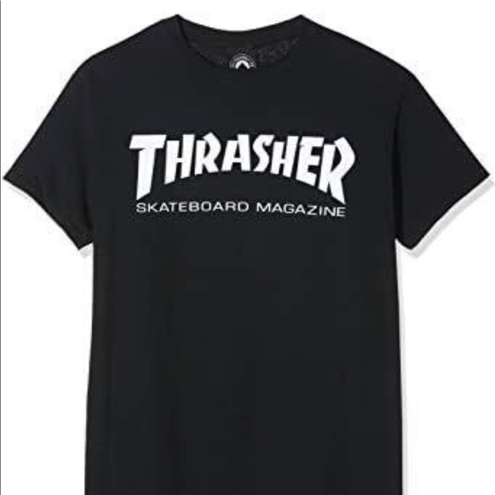 Thrasher Black T